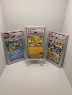 Pokemon Illustration Contest 2024 Promo Cards Complete 3-Pack Set PSA 9 - Image 1