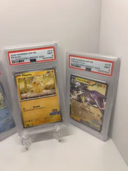 Pokemon Illustration Contest 2024 Promo Cards Complete 3-Pack Set PSA 9 - Image 3