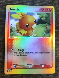 Pokemon Torchic 74/109 EX Ruby & Sapphire Reverse Holo - Image 1