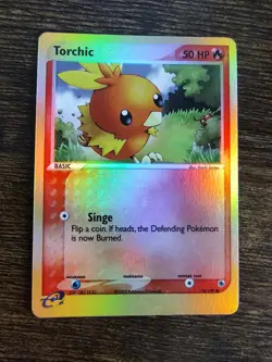 Pokemon Torchic 74/109 EX Ruby & Sapphire Reverse Holo - Image 2