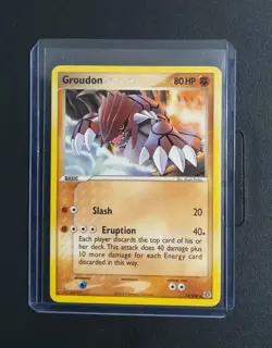 Groudon 14/106 Base LP - 2005 Pokemon EX Emerald - Image 1