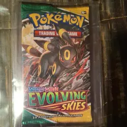 Nintendo Pokemon TCG Sword & Shield Evolving Skies Booster Pack set of 2 - Image 2