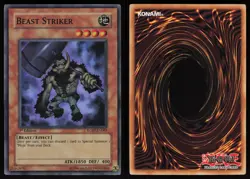 Beast Striker RGBT-EN085 Super Rare Raging Battle 1st Edition Yu-Gi-Oh - Image 3