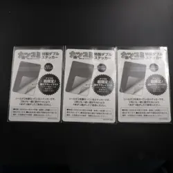 One Piece Luffy Shanks set Shueisha Natsucomi 2022 Double Sticker Eiichiro Oda - Image 2