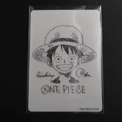 One Piece Luffy Shanks set Shueisha Natsucomi 2022 Double Sticker Eiichiro Oda - Image 3