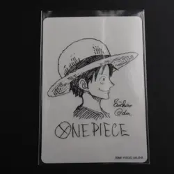 One Piece Luffy Shanks set Shueisha Natsucomi 2022 Double Sticker Eiichiro Oda - Image 4