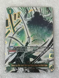 Demon Aura Nine Sword Style Asura Blades Drawn One Piece Manga Event English - Image 1