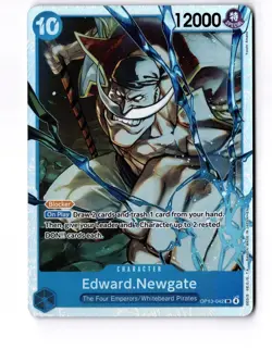 Carrying on His Will One Piece CCG Edward Newgate #OP13-042 - Image 1