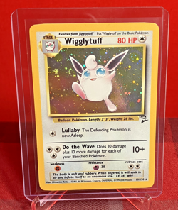 Wigglytuff 19/130 Base Set 2 Holo Rare Card Pokemon TCG - MP SWIRL - Image 4