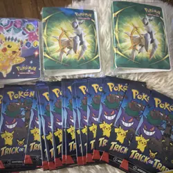Lot Of Pokemon Cards And Extras Journals Stickers Lunchbox Mini Binders Look!! - Image 4