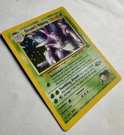 Giovanni’s Nidoking Holo - Gym Challenge - Near Mint - Vintage Pokemon Card - Image 3