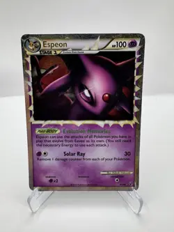 ESPEON PRIME 81/90 Ultra Rare Holo Undaunted Pokemon Card - HP - Image 1