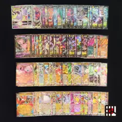 Bulk Lot 100 V ex RR VMAX VSTAR RRR NM-LP No Dupes Japanese Pokemon Card 620 - Image 1