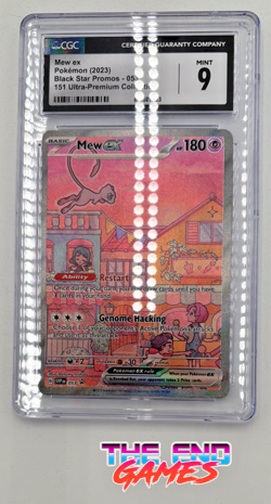 CGC 9 Mew ex 151 Ultra Premium Collection Promo 2023 Pokemon Card #053 HOT SALE! - Image 1