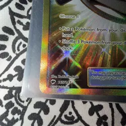 Pokemon Card Rescue Stretcher Gold #165/147 SM Burning Shadows - Image 3