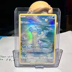 Lapras Crown Zenith: Galarian Gallery Holo Card GG05/GG70 Near Mint Condition - Image 1