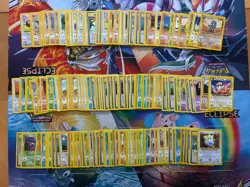 Vintage Pokemon Card Lot WOTC Sets Era Fire 165+ - Image 1