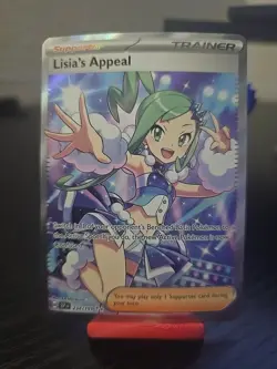 Pokemon TCG Lisia's Appeal Full Art Trainer Card 234/191 Surging Sparks - Image 1