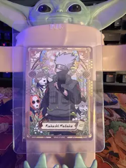 Kakashi Hatake Naruto Kayou English NRSA01-SP-004L5 Heaven Scroll Card - Image 1