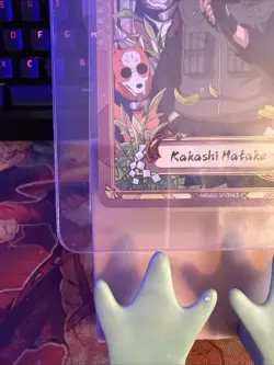 Kakashi Hatake Naruto Kayou English NRSA01-SP-004L5 Heaven Scroll Card - Image 5