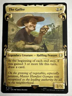 The Gaffer (Showcase Scrolls) - MTG Commander: the Lord of the Rings - Image 1