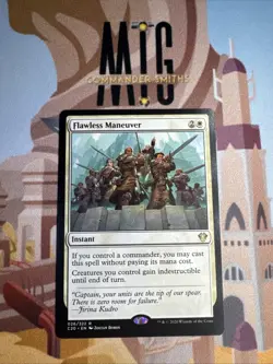 Flawless Maneuver 🔥 NonFOIL 🔥 MTG NM Near Mint (026) Commander 2020 - Image 1