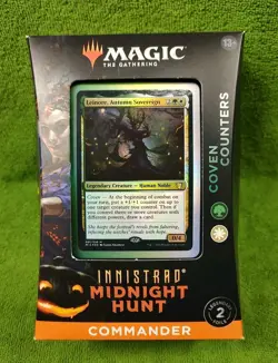 MTG Coven Counters Innistrad Midnight Hunt Commander Deck - Image 1