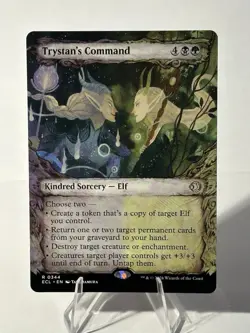 Trystan's Command (Showcase) #344 Lorwyn Eclipsed Regular NM/M - Image 1