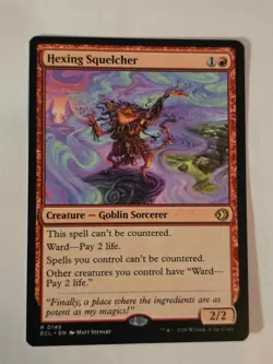 Hexing Squelcher - MTG ECL Lorwyn Eclipsed - Mint - Pack Fresh, Quick Ship - Image 1