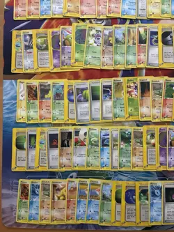 Vintage Pokemon Card Lot E Series Alakazam Magneton Weezing Dugtrio 104 Cards - Image 3