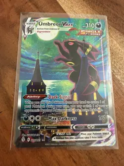 Pokemon 2021 Umbreon VMAX 215/203 Evolving Skies Alt Art Moonbreon - Near Mint - Image 1