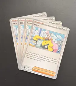 4x Iono 185/193 Paldea Evolved Pokemon TCG Playset NM - Image 1