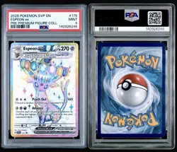 2025 Pokemon ESPEON ex #175 SVP PROMO Premium Collection Figure PSA 9 MINT - Image 3