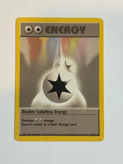 Pokemon Base Set Double Colorless Energy 96/102 Vintage WOTC - Image 1