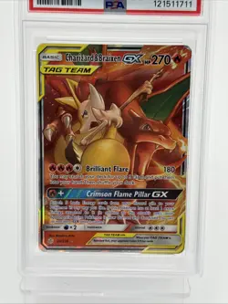 Pokemon Charizard & Braixen GX #22 PSA 10 Cosmic Eclipse 2019 - Image 3