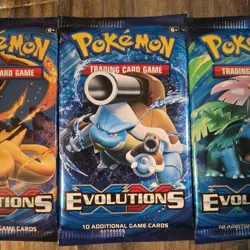 Pokemon XY Evolutions 3 Booster Packs English - Image 3