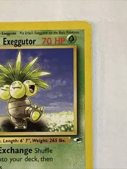 Erika's Exeggutor 044/132 Gym Heroes Regular Vintage Pokemon TCG LP - Image 3