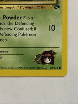 Erika's Oddish 70/132 Gym Challenge Regular Pokemon TCG Vintage 1st Edition - Image 4
