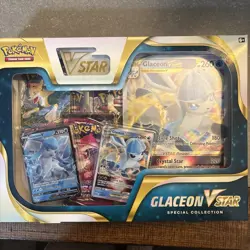 POKEMON TCG GLACEON V STAR Special Collection Box | Factory Sealed NEW. - Image 1