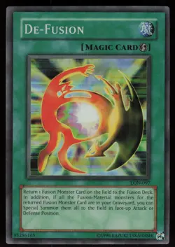 De-Fusion LON-097 Super Rare Labyrinth of Nightmare Yu-Gi-Oh - Image 1