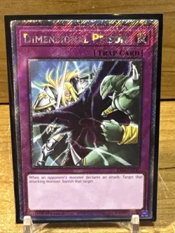 1x Yu-Gi-Oh! Dimensional Prison - RA04-EN132 - Platinum Secret - 1st Ed - NM - Image 1