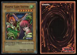 Harpie Lady Sisters MRD-009 Super Rare Metal Raiders Yu-Gi-Oh - Image 3