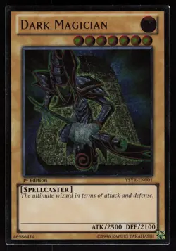 Dark Magician YSYR-EN001 Ultimate Rare 1st Edition Yu-Gi-Oh - Image 1