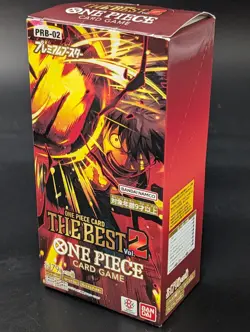 One Piece TCG The Best Vol.2 Premium Booster Box PRB-02 Japanese Sealed #1 - Image 1