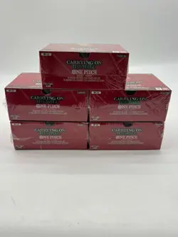 Lot of (5) One Piece OP-13 Carrying His Will Booster Boxes Sealed - Image 4