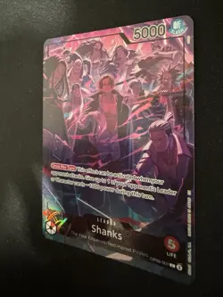 One Piece TCG Shanks Leader OP09-001 English - 2nd anniversary - Image 2