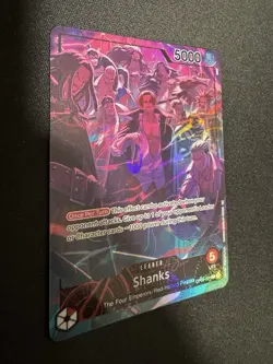 One Piece TCG Shanks Leader OP09-001 English - 2nd anniversary - Image 3