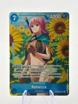 One Piece TCG OP10 - Rebecca OP10-058 SR Alternate Art LP - Image 1