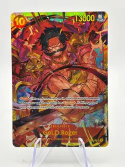 One Piece TCG OP09 - Gol.D.Roger OP09-118 Secret Rare NM - Image 1
