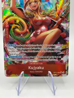 One Piece TCG - Kujyaku OP11-004 SR Alternate Art A Fist of Divine Speed - Image 3